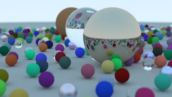 Raytracing in One Weekend Project